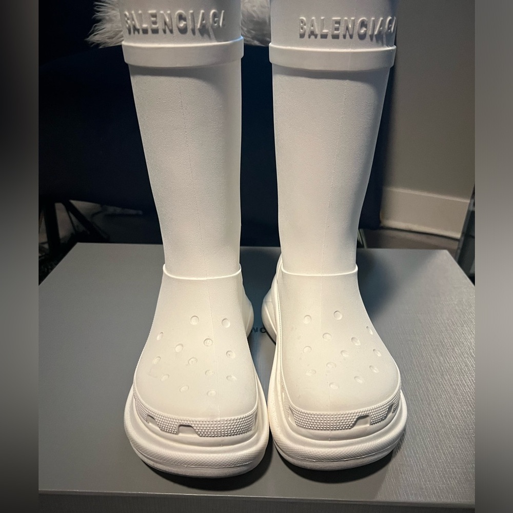 Balenciaga rain boots